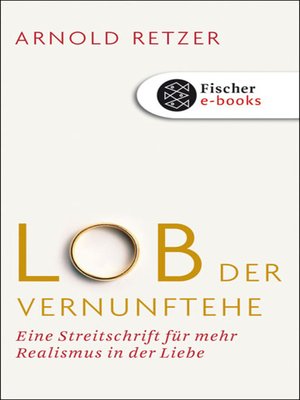 cover image of Lob der Vernunftehe